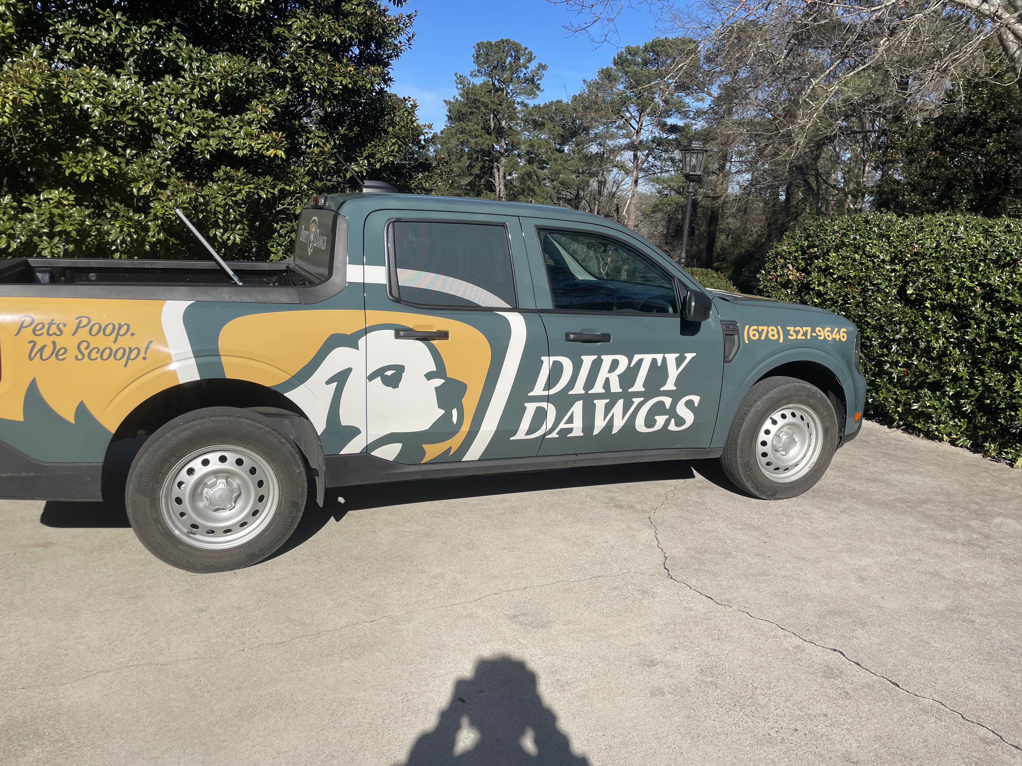 Dirty Dawgs truck side view